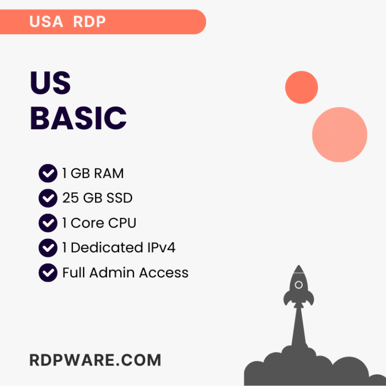 US-Basic RDP - RDPWARE